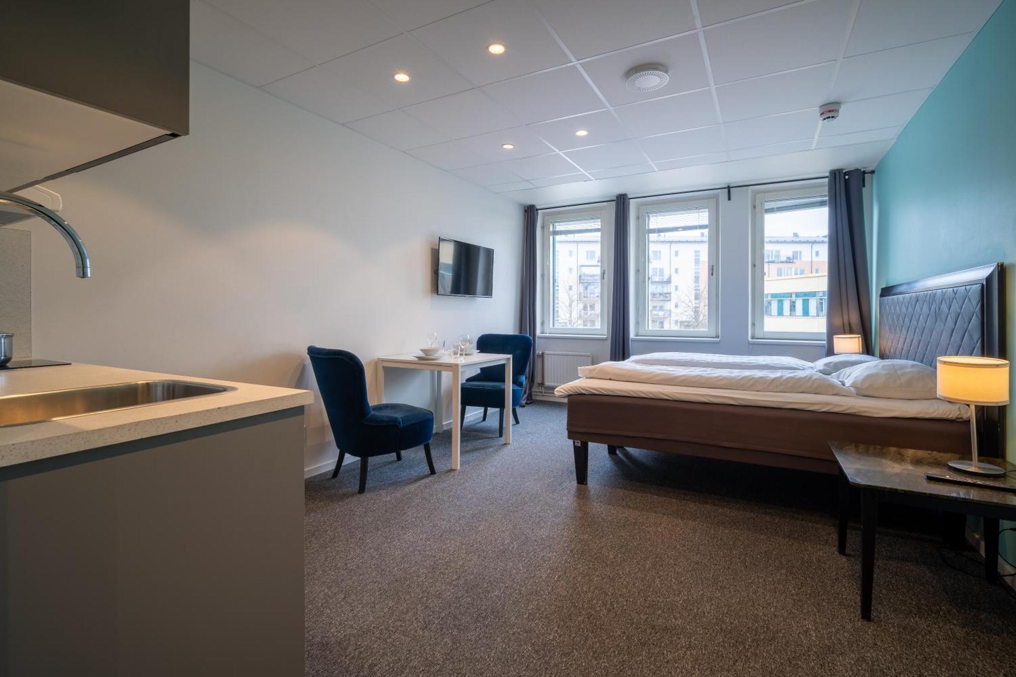 Stockholm Hotel Apartments Sollentuna Bagian luar foto